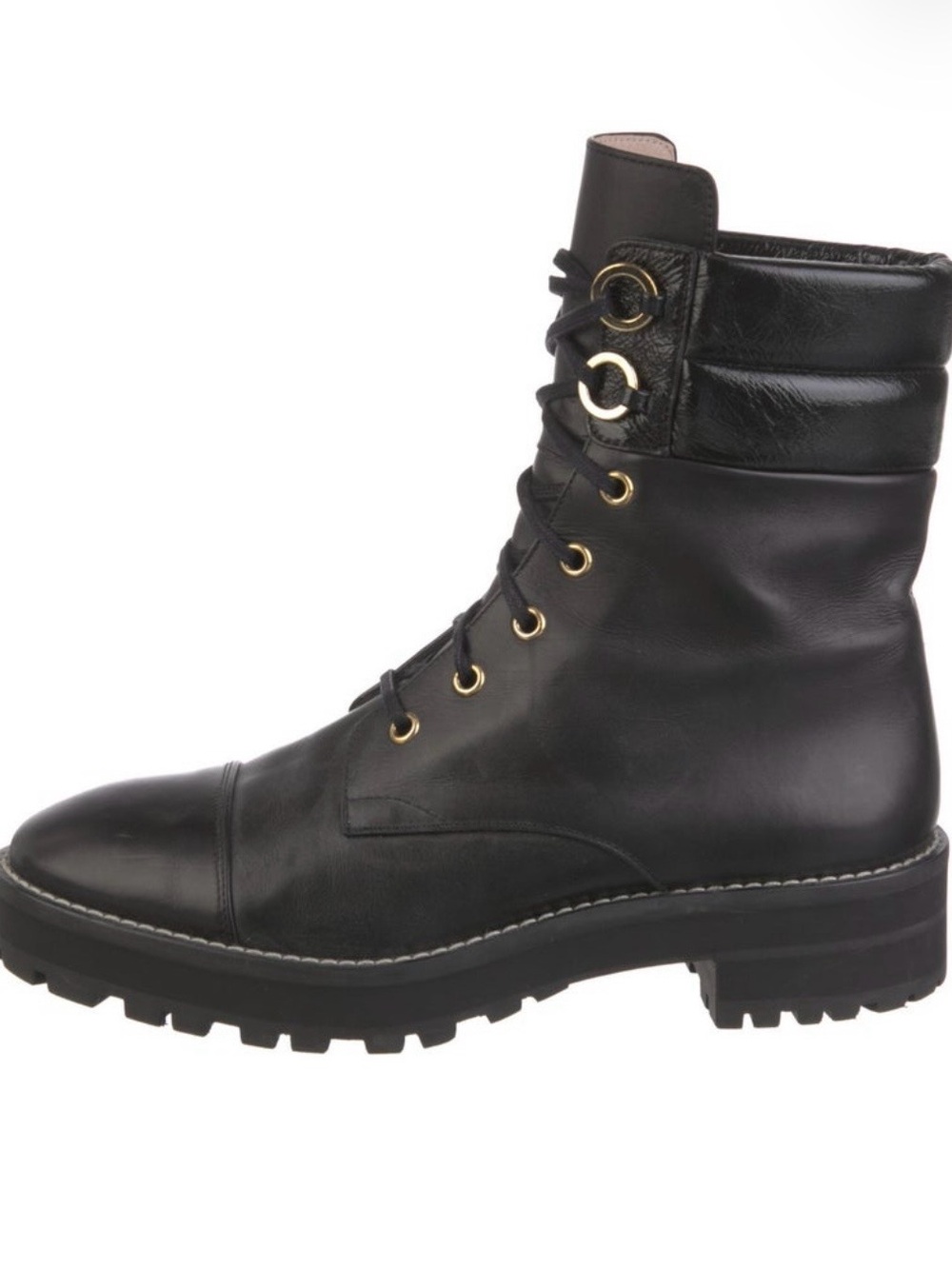 Stuart Weitzman Combat Boots